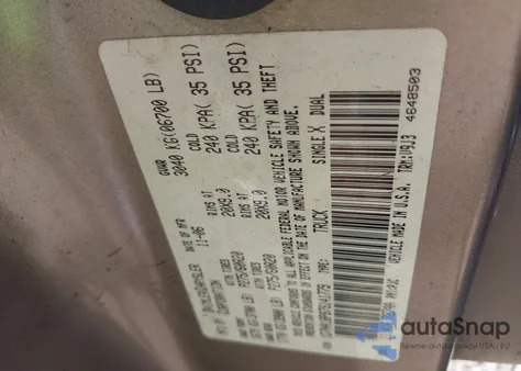 2007 Dodge Ram 1500 Slt из США, поврежденный, VIN 1D7HA18P87S141779